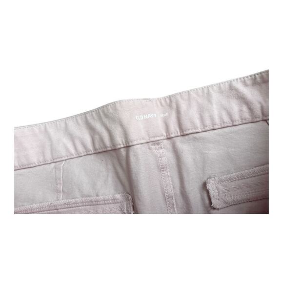 OLD NAVY Womens Size 16 Pink Stretch Skinny Pixie Pants 27.5" Inseam - Picture 6 of 7